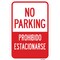 Signmission No Parking Prohibido Estacionarse, Heavy-Gauge Aluminum, 12" x 18", A-1218-25066 A-1218-25066 - alternate 1